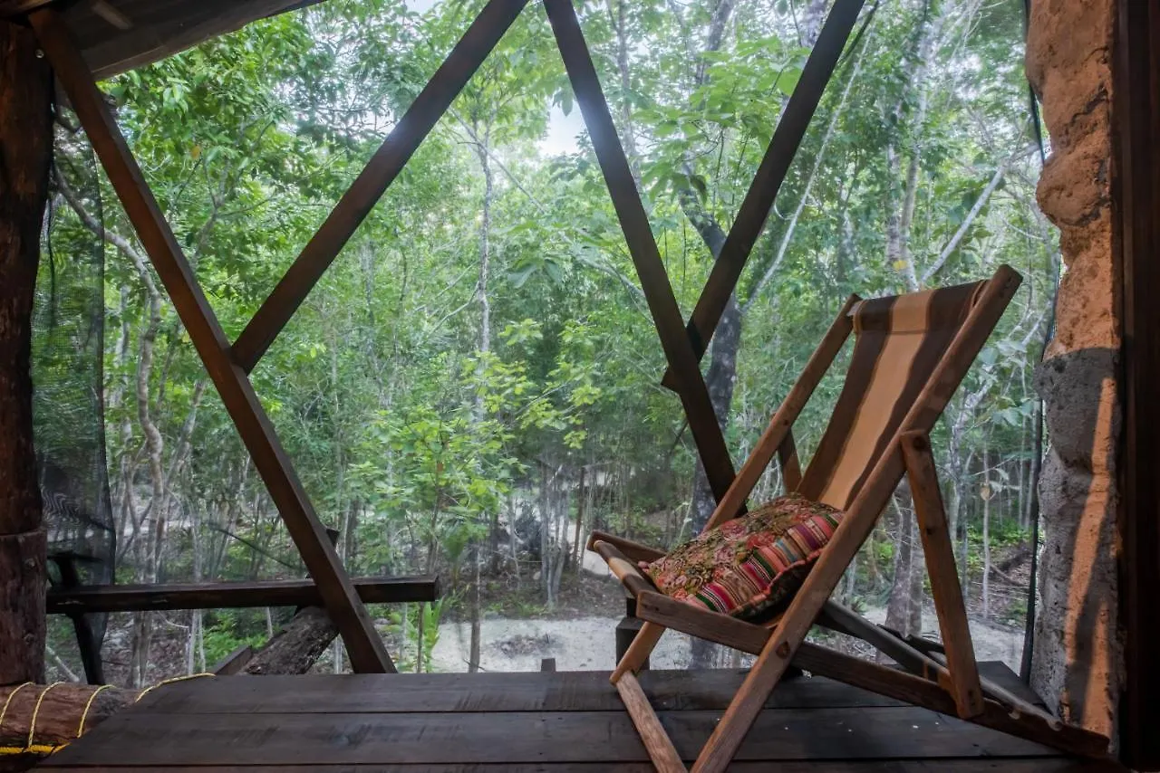 Campingplatz Hotel Casa Costal - Glamping Experience Puerto Morelos Mexiko